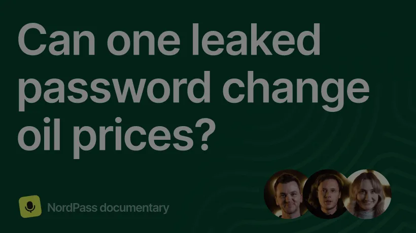 one leaked password documentary video thumbnail