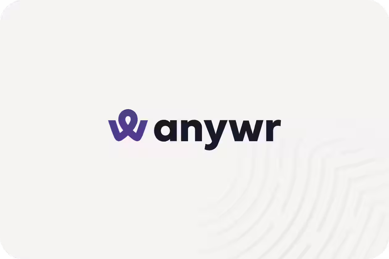 anywr logo