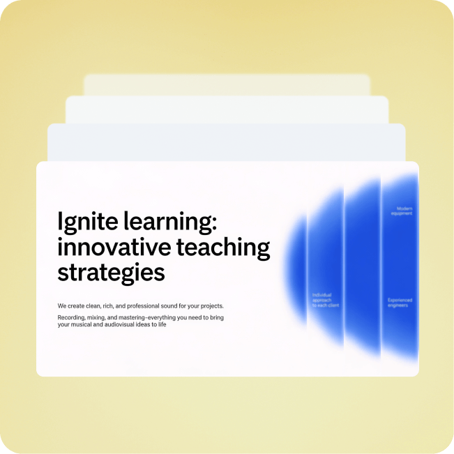 Teachers and educators slide