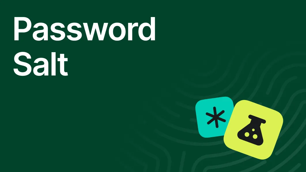 an image with the NordPass branding and the headline saying "Password Salt"