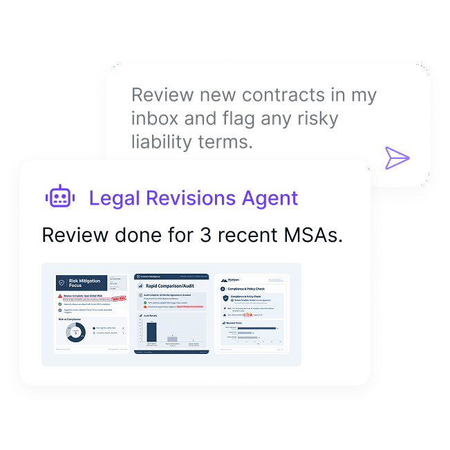 Contract review and redlining