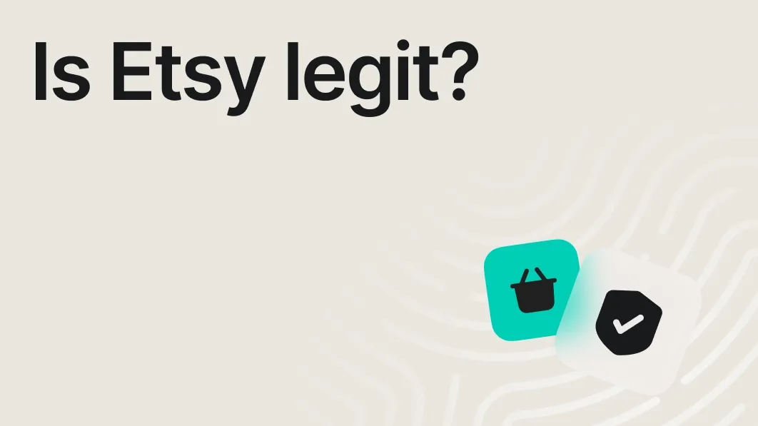 Cover image with text Is Etsy legit?