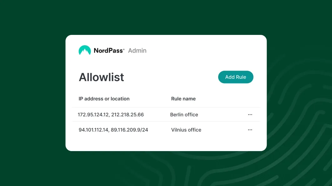 network allowist