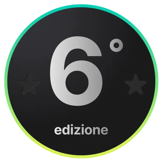 badge displaying 6th edition