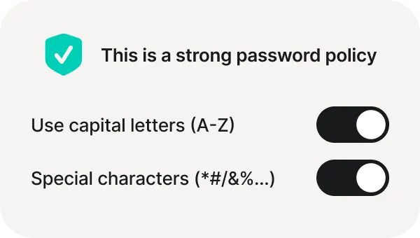 password policy