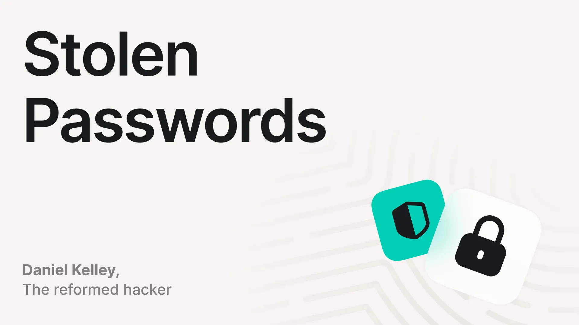 Stolen passwords