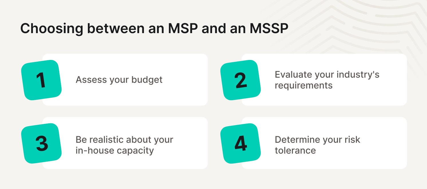 mssp まとめ MSSP vs. MSP: understand the key cybersecurity differences | NordPass